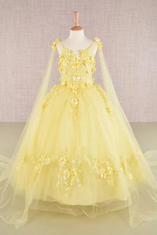 Vestido de Niña Elizabeth K GK111 - YELLOW