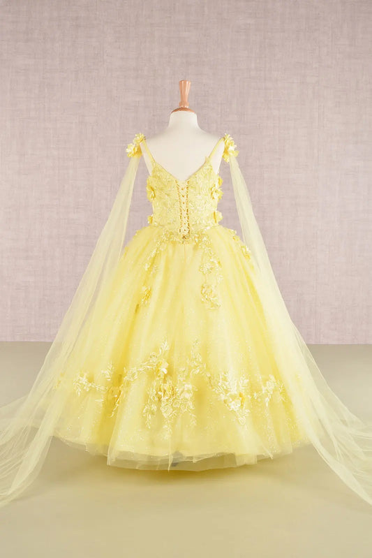 Vestido de Niña Elizabeth K GK111 - YELLOW