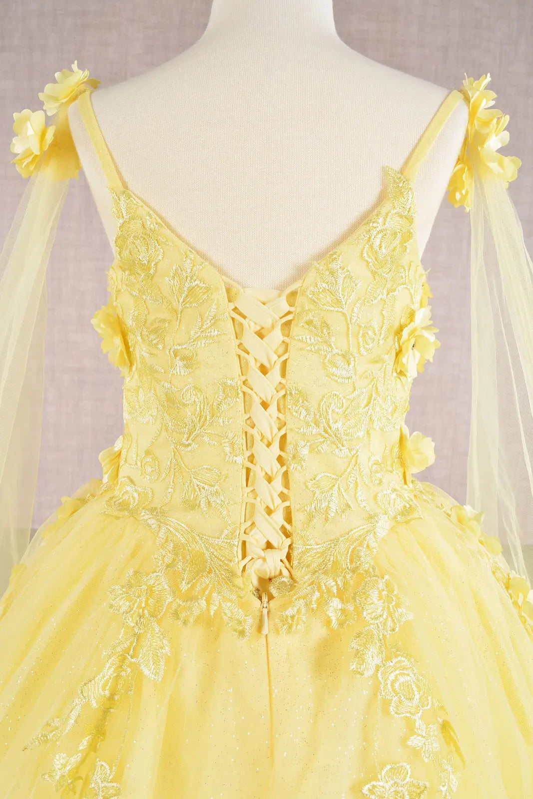 Vestido de Niña Elizabeth K GK111 - YELLOW