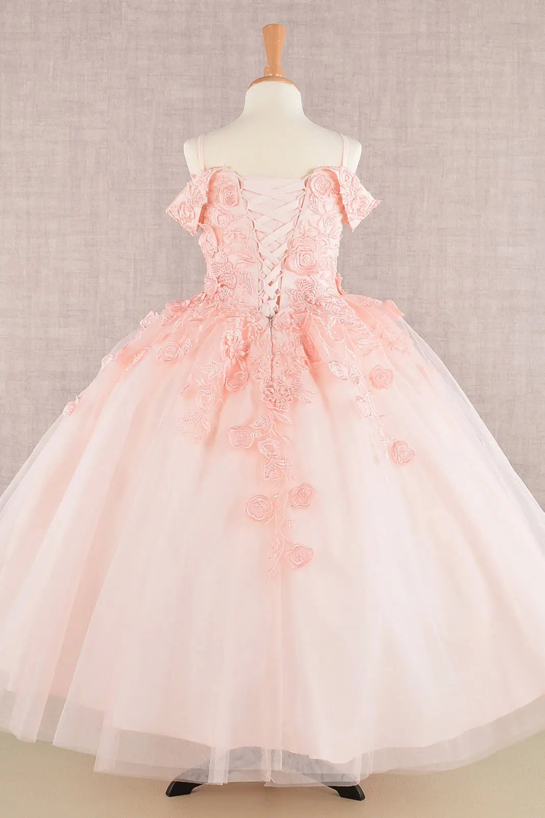 Vestido de Niña Elizabeth K GK112 - BLUSH