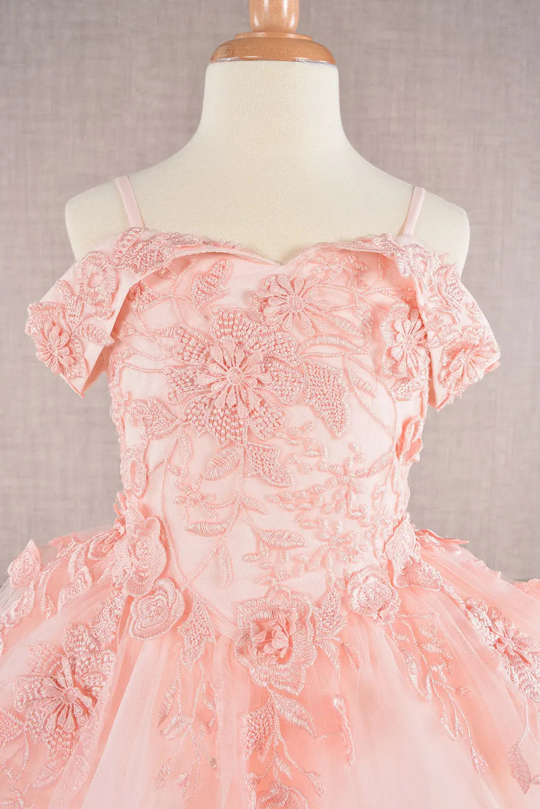 Vestido de Niña Elizabeth K GK112 - BLUSH
