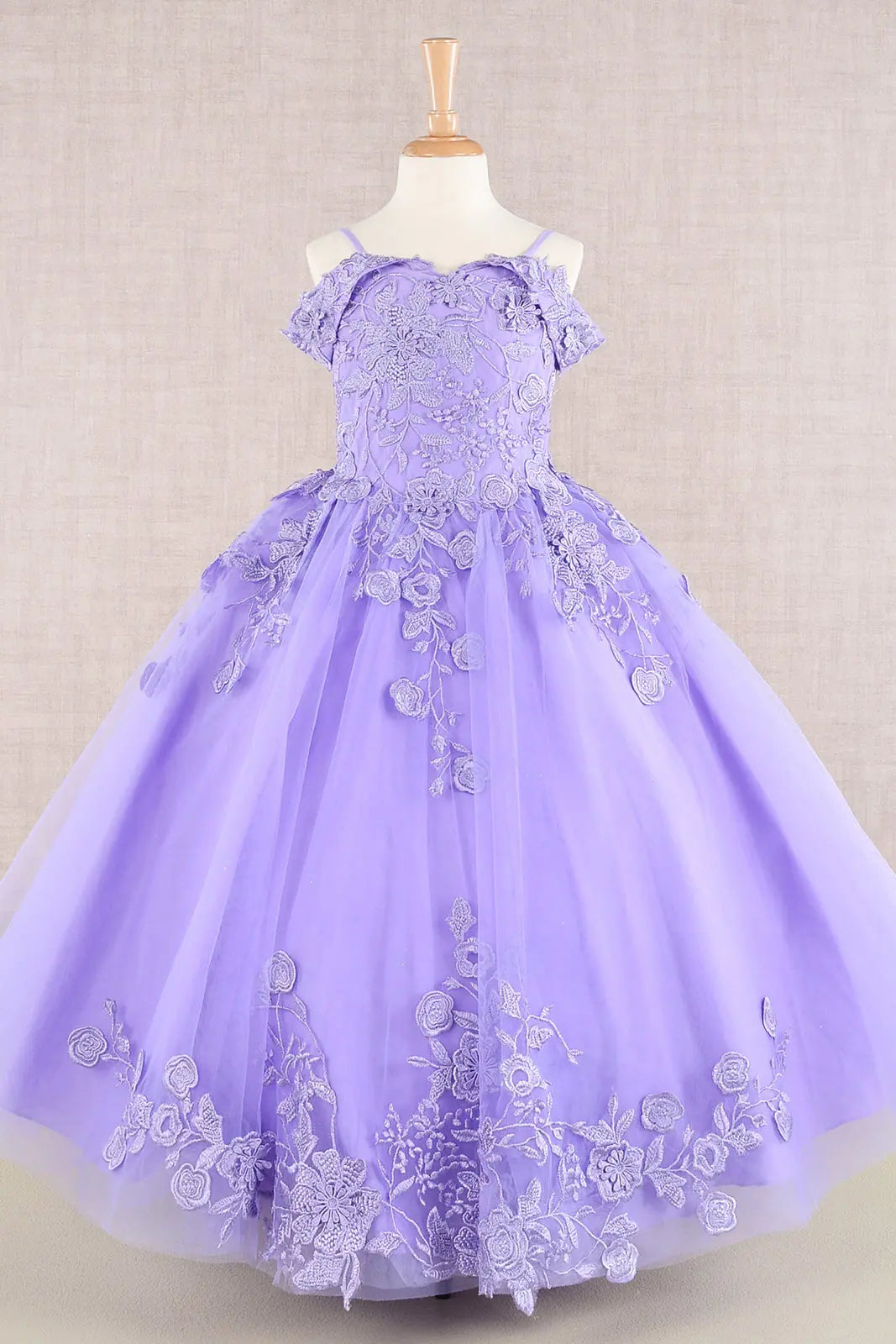 Vestido de Niña Elizabeth K GK112 - LAVENDER