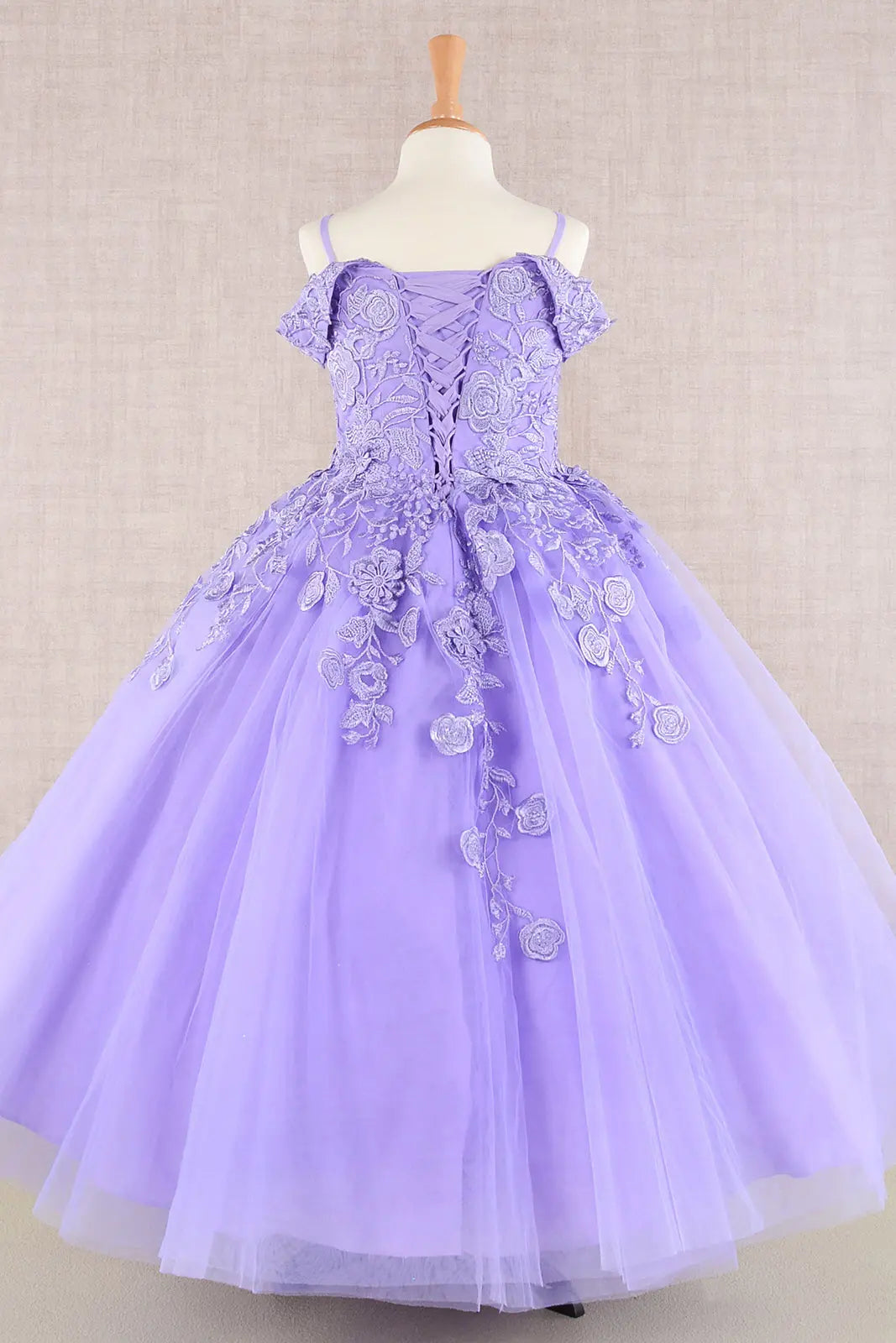 Vestido de Niña Elizabeth K GK112 - LAVENDER