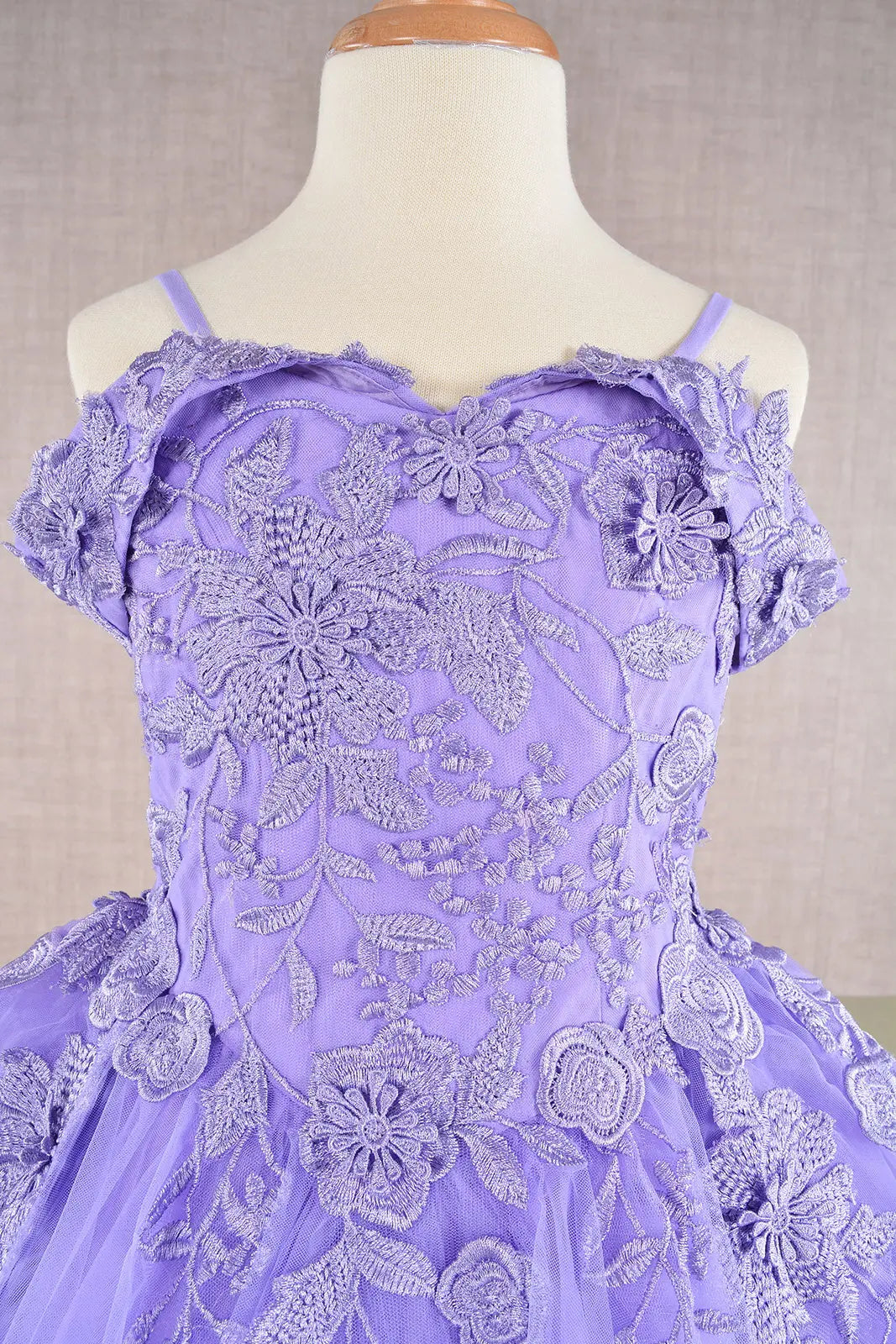 Vestido de Niña Elizabeth K GK112 - LAVENDER