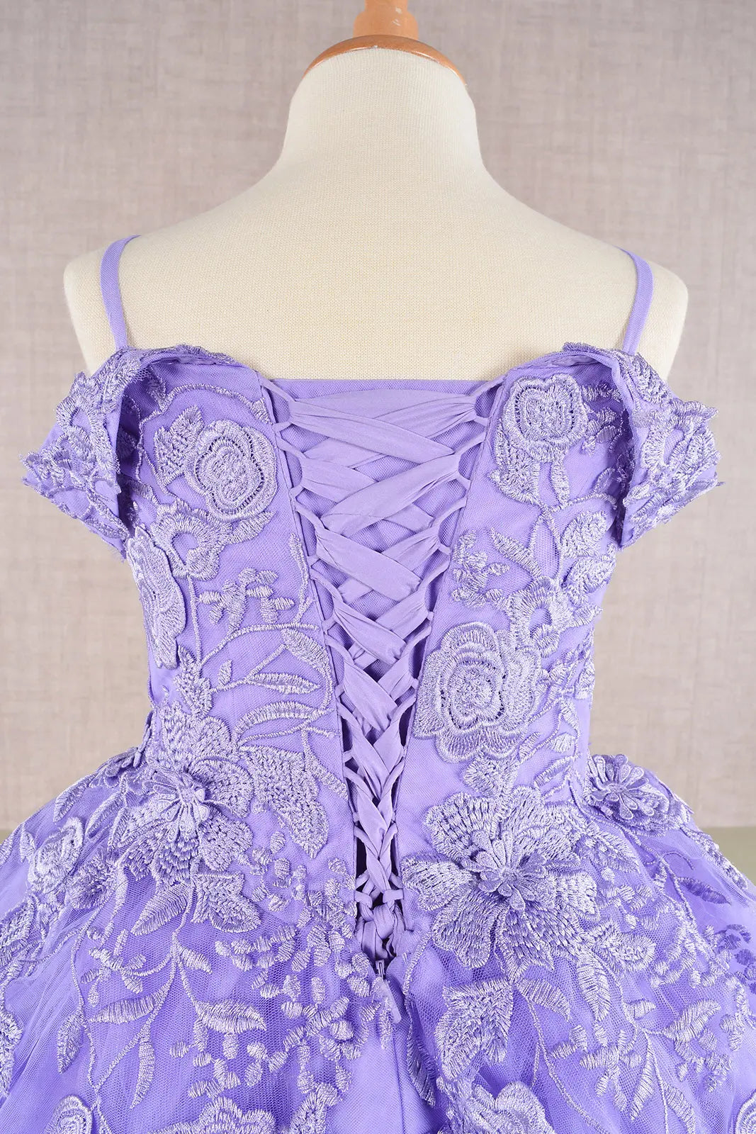 Vestido de Niña Elizabeth K GK112 - LAVENDER
