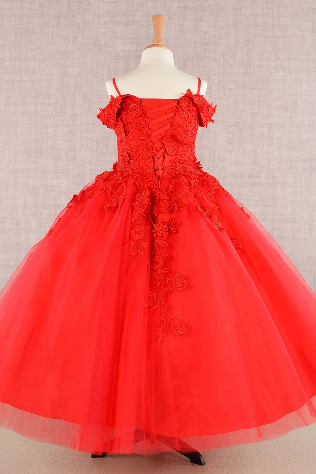 Vestido de Niña Elizabeth K GK112 - RED