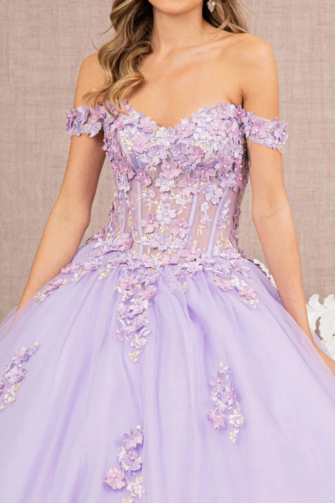 Vestido de XV Años Elizabeth K GL3182 - LILAC