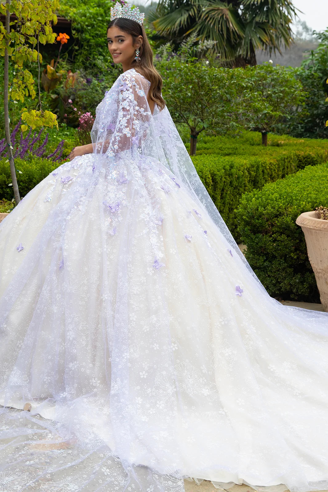 Vestido de XV Años GLS by Gloria GL3501 - LILAC/CHAMPAGNE