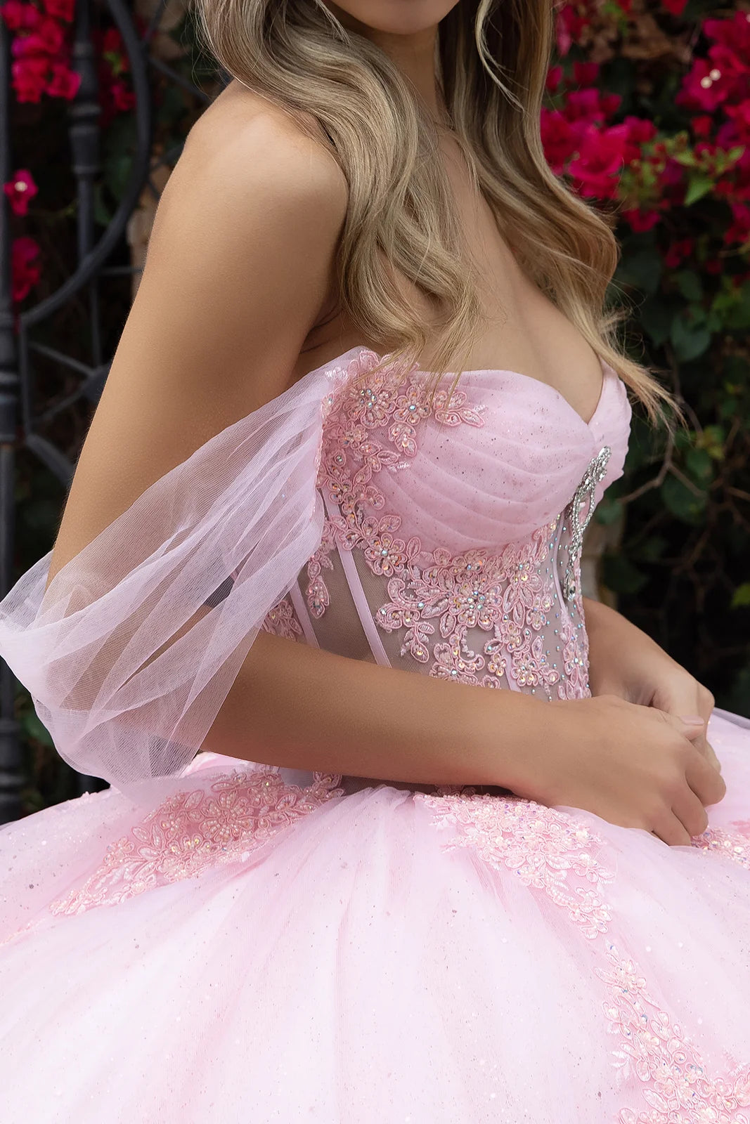 Vestido de XV Años GLS by Gloria GL3502 - BABY PINK