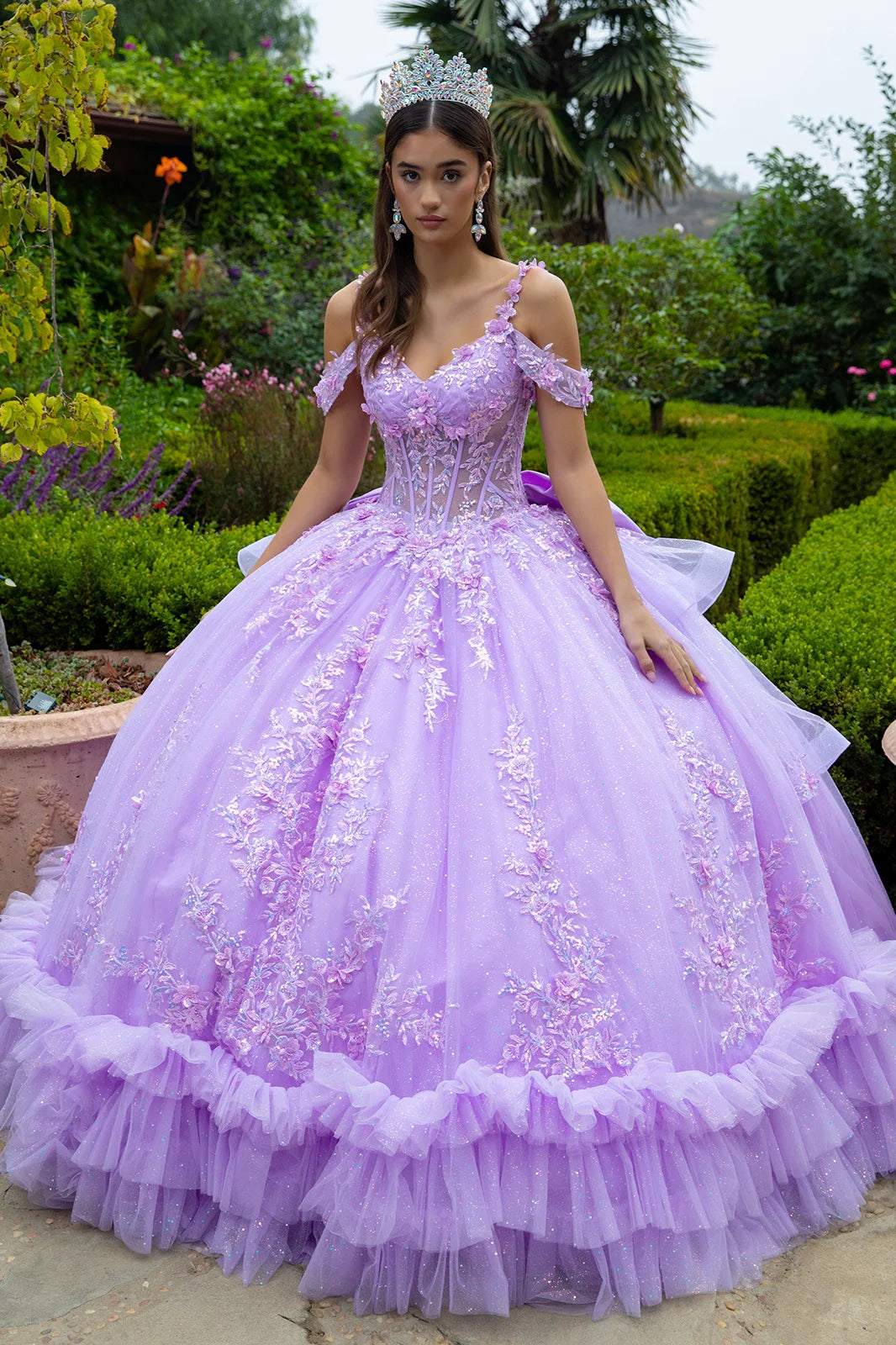 Vestido de XV Años GLS by Gloria GL3520 - LAVENDER