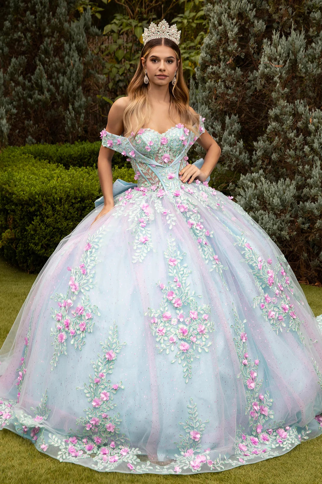 Vestido de XV Años GLS by Gloria GL3523 - TIFFANY