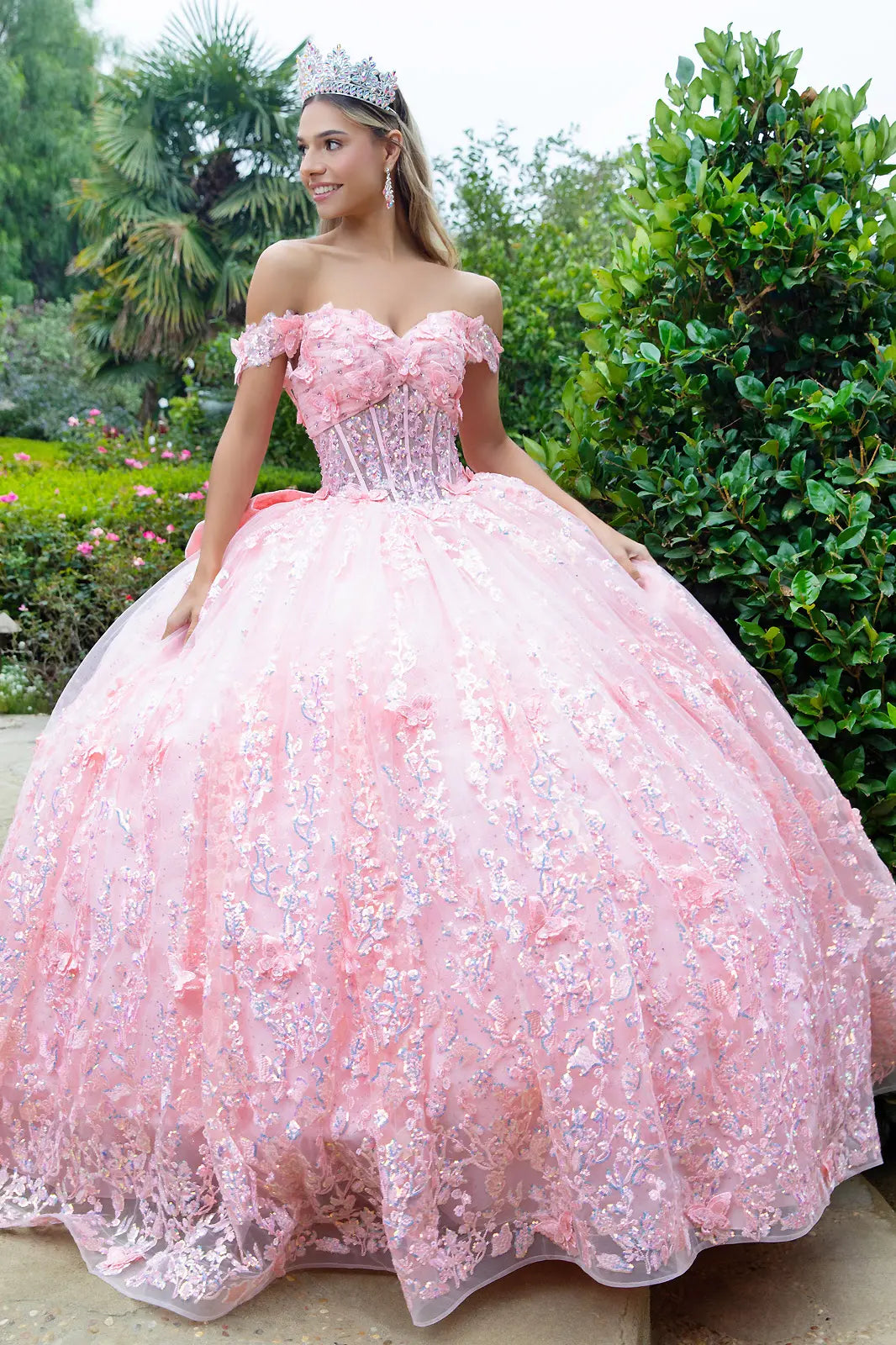 Vestido de XV Años GLS by Gloria GL3526 - BLUSH