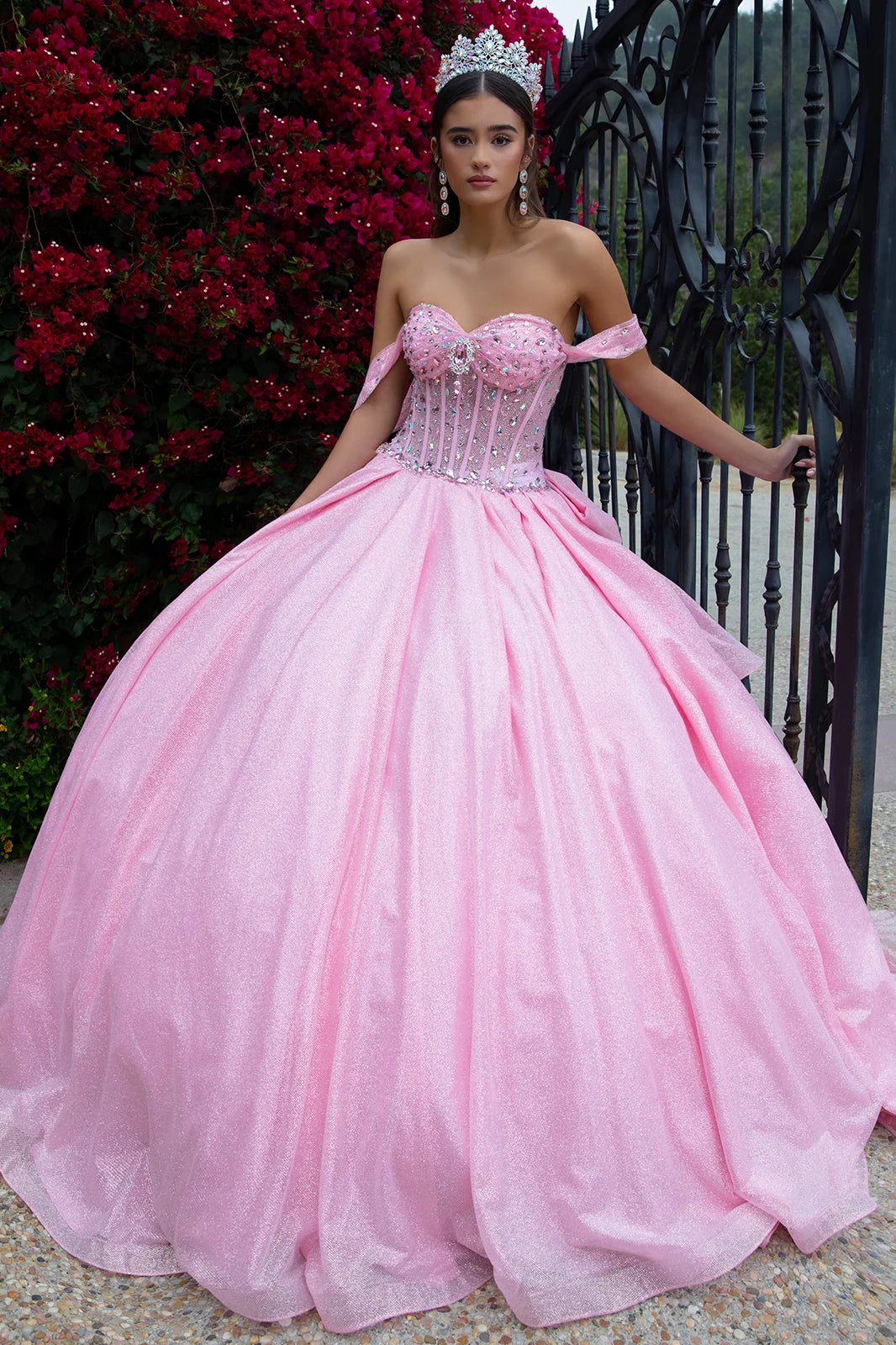 Vestido de XV Años GLS by Gloria GL3527 - PINK