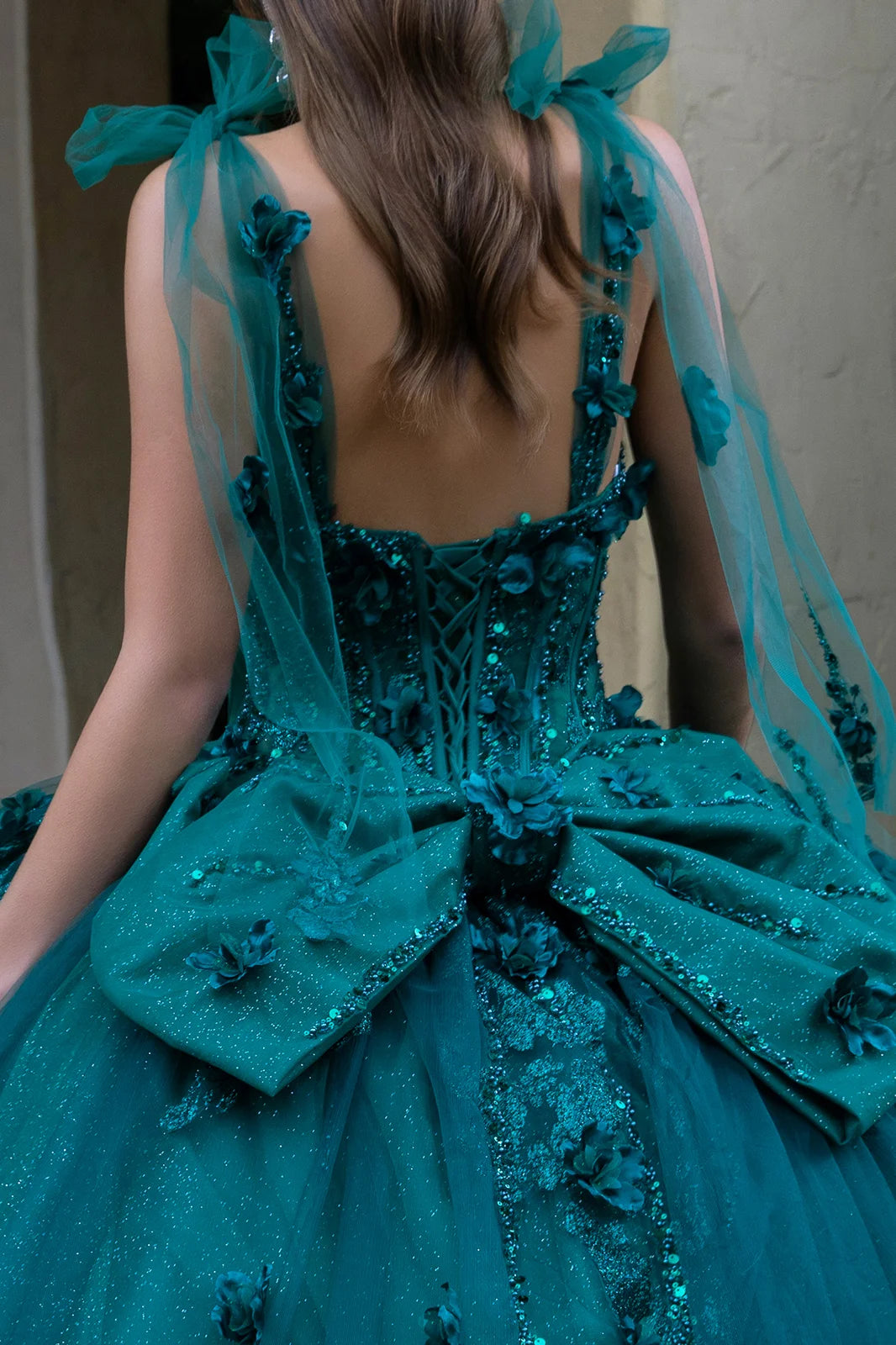 Vestido de XV Años GLS by Gloria GL3529 - GREEN