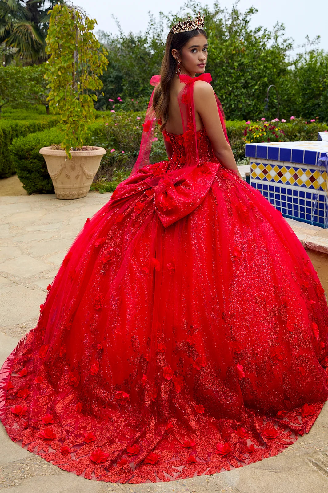 Vestido de XV Años GLS by Gloria GL3529 - RED