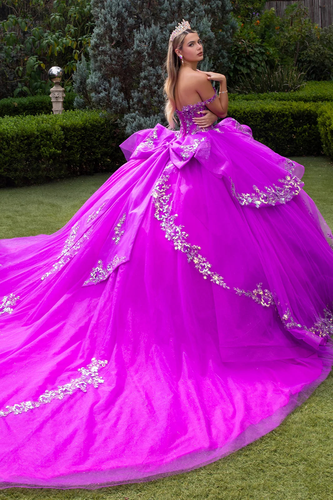 Vestido de XV Años GLS by Gloria GL3548 - PURPLE