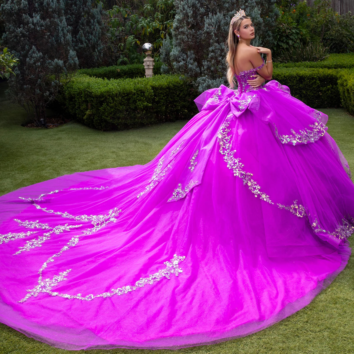 Vestido de XV Años GLS by Gloria GL3548 - PURPLE