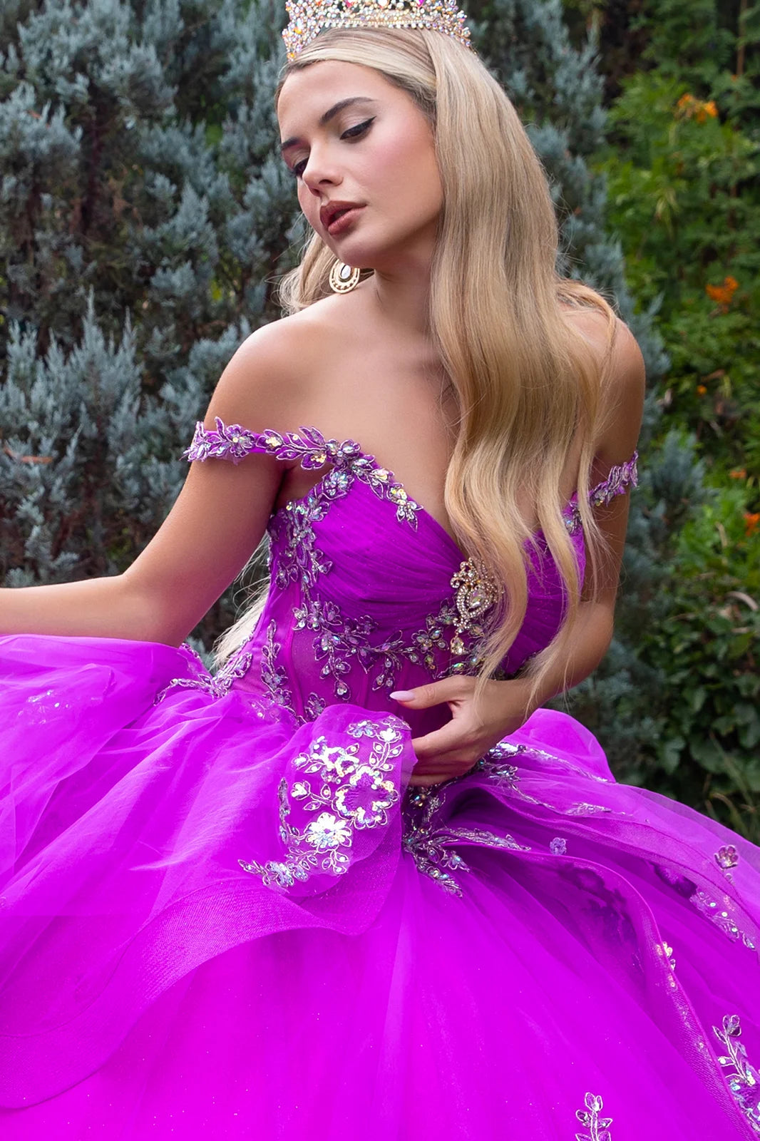 Vestido de XV Años GLS by Gloria GL3548 - PURPLE