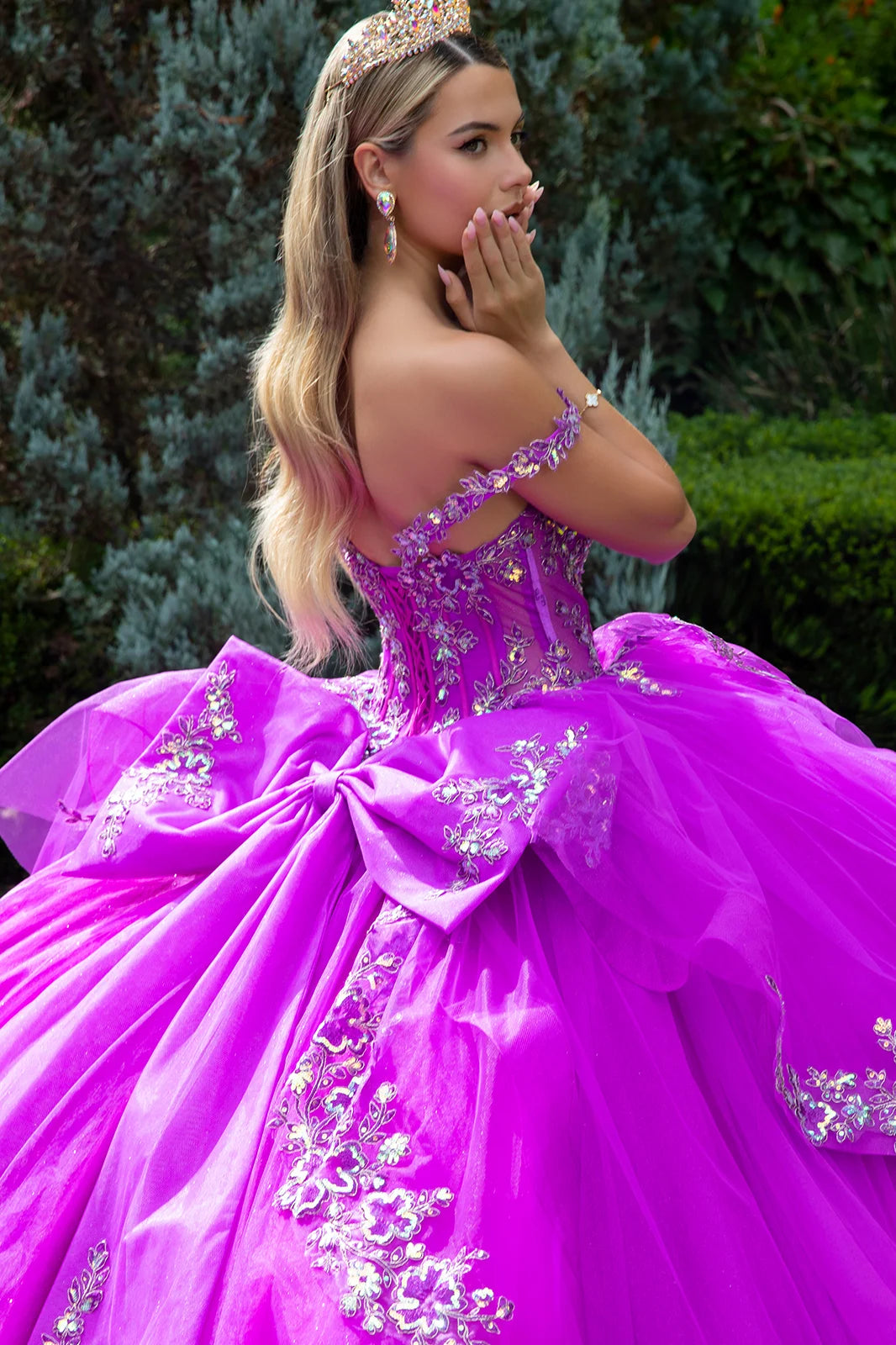 Vestido de XV Años GLS by Gloria GL3548 - PURPLE