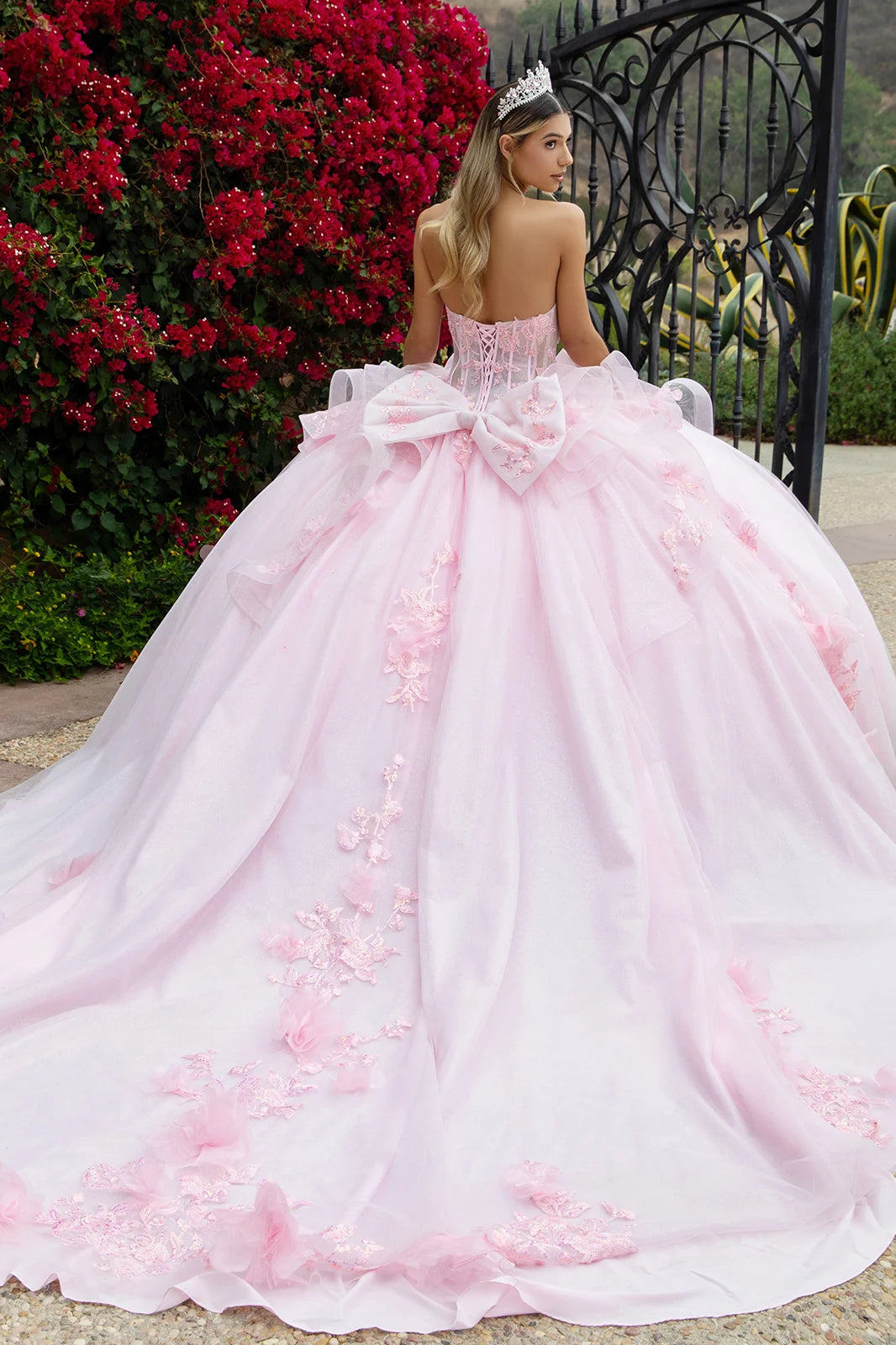 Vestido de XV Años GLS by Gloria GL3549 - BABY PINK