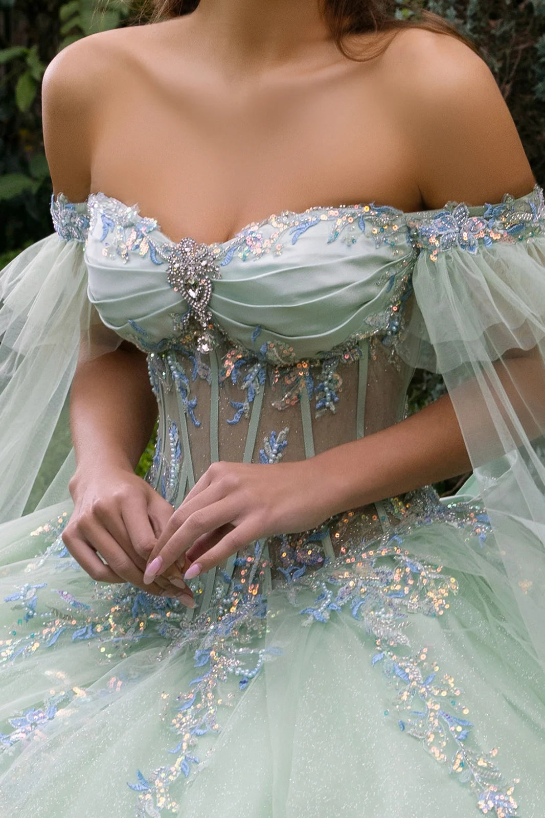 Vestido de XV Años GLS by Gloria GL3550 - SAGE