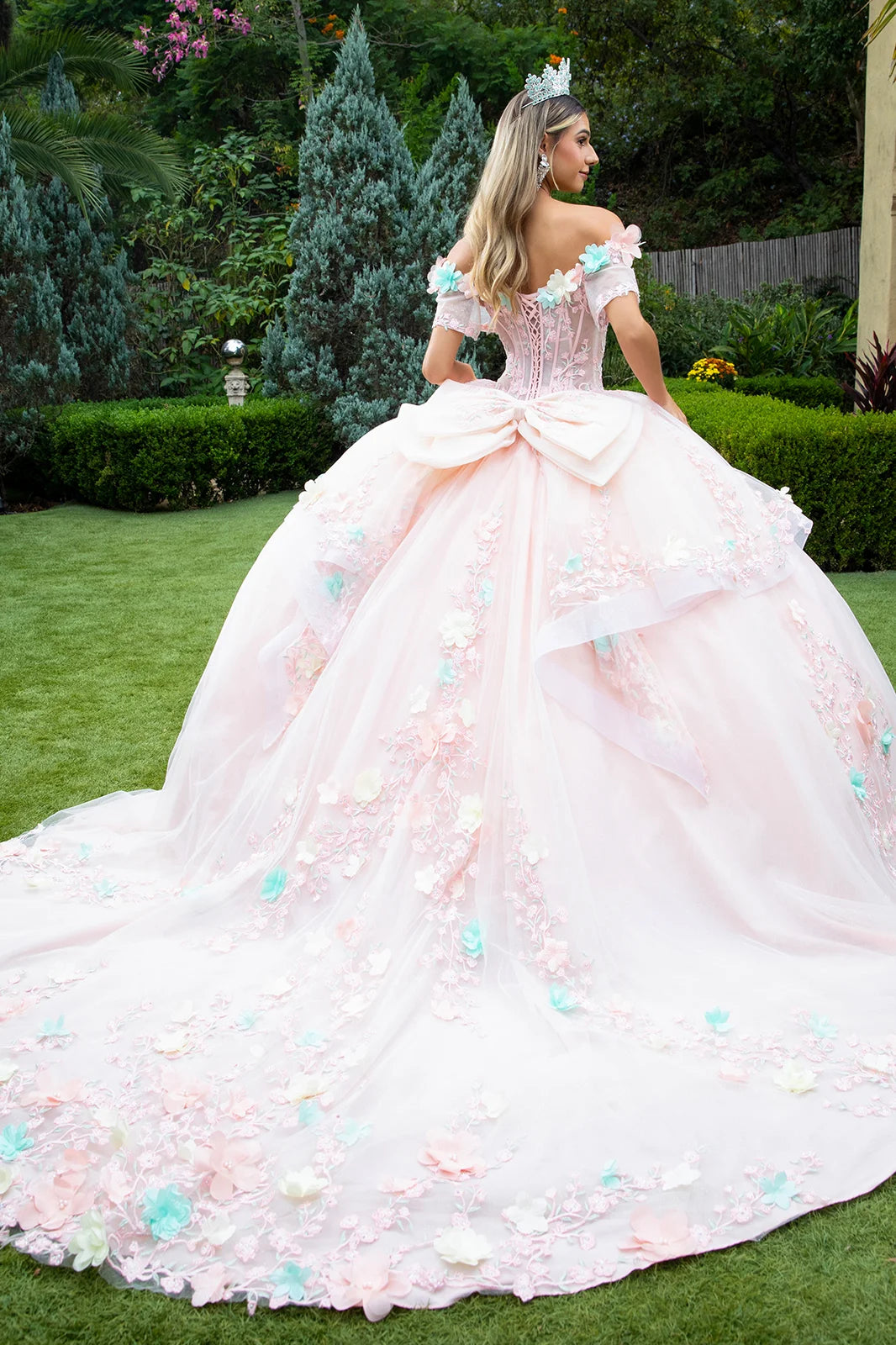 Vestido de XV Años GLS by Gloria GL3554 - BLUSH