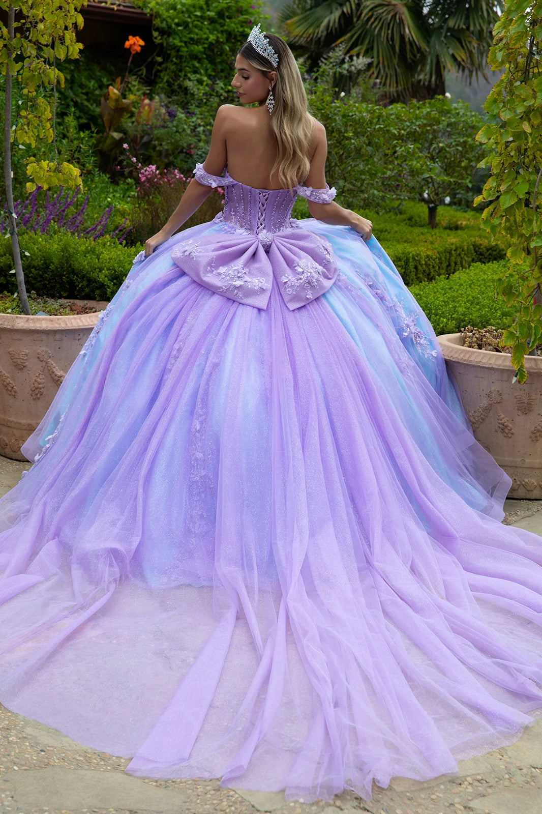 Vestido de XV Años GLS by Gloria GL3576 - PURPLE