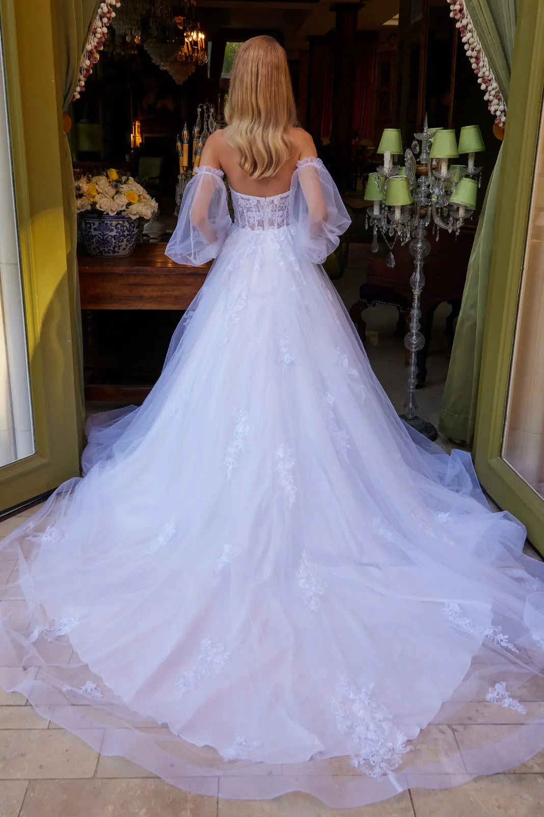 Vestido de Novia GLS by Gloria GL3579 - WHITE