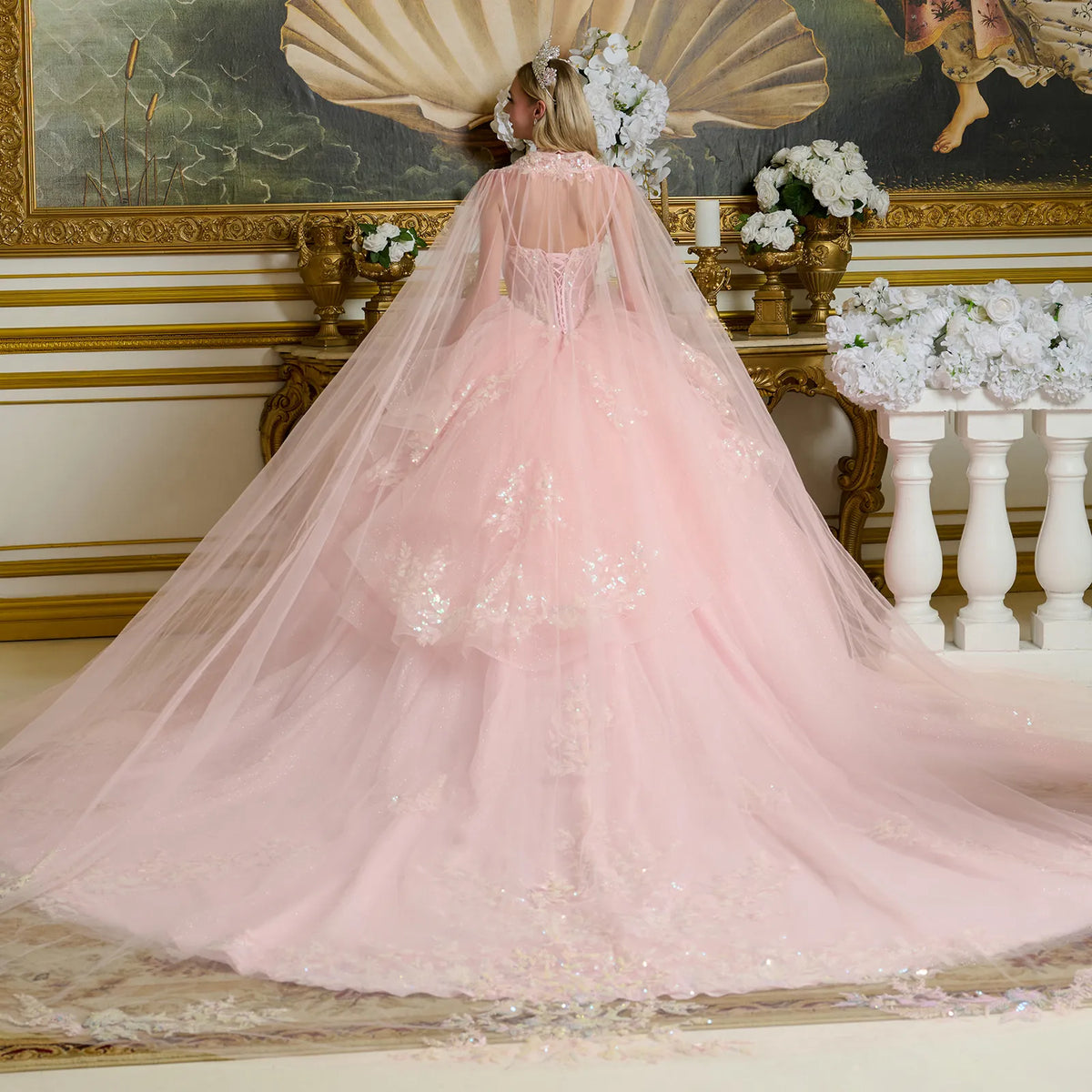 Vestido de XV Años Elizabeth K GL3645 - BLUSH