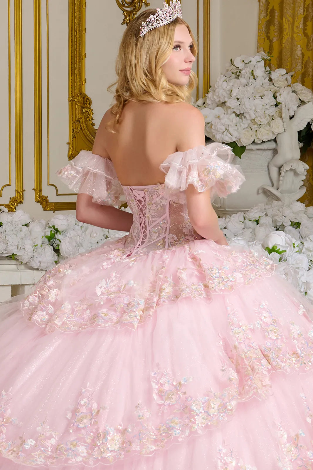 Vestido de XV Años Elizabeth K GL3650 - BABY PINK