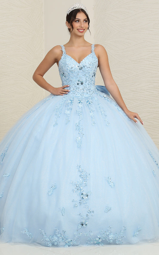 Vestido de XV Años Layla K LK174 - BABY BLUE