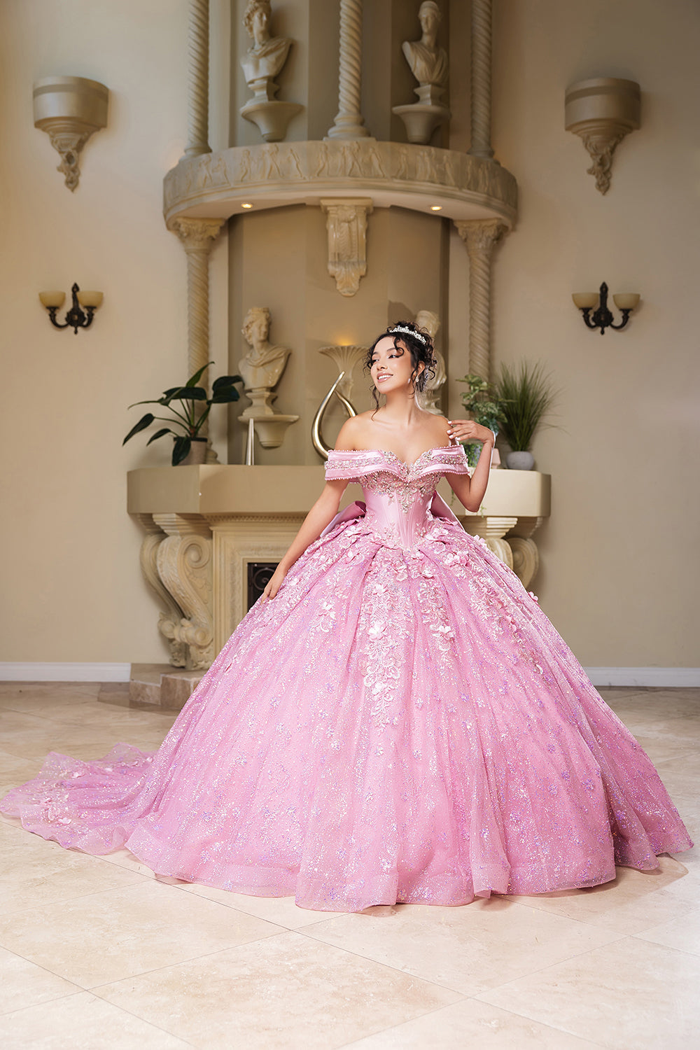 Vestido de XV Años Layla K LK277 - DUSTY ROSE