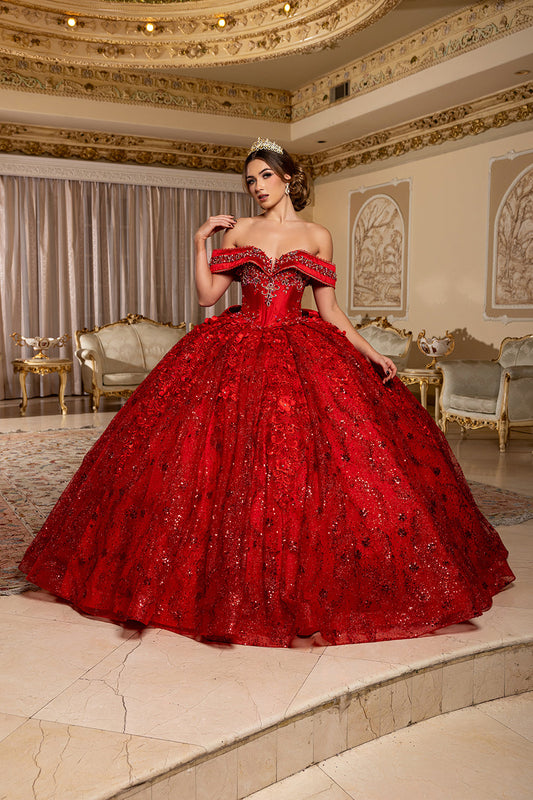 Vestido de XV Años Layla K LK277 - RED