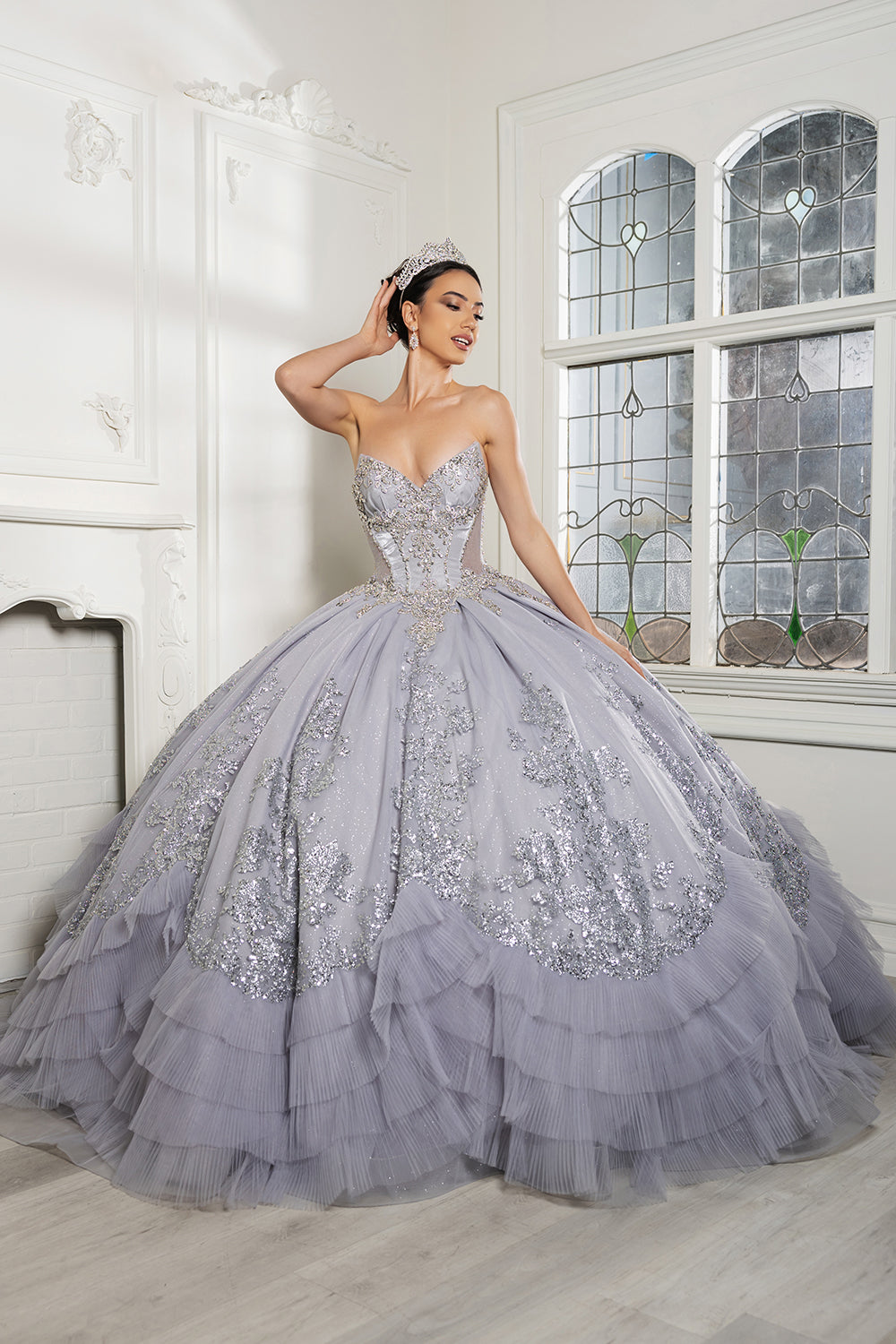 Vestido de XV Años Layla K LK284 - STERLING