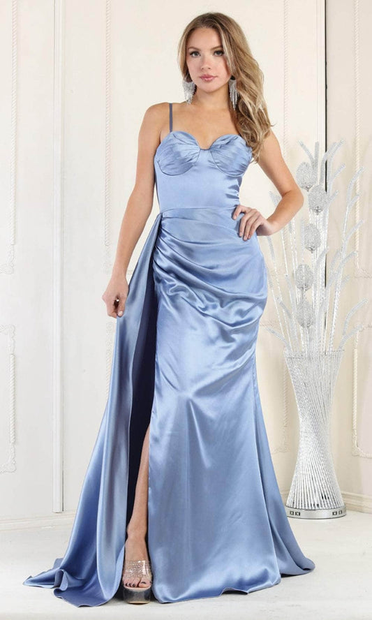 Vestido de Prom Royal Queen RQ7960 - DUSTY BLUE