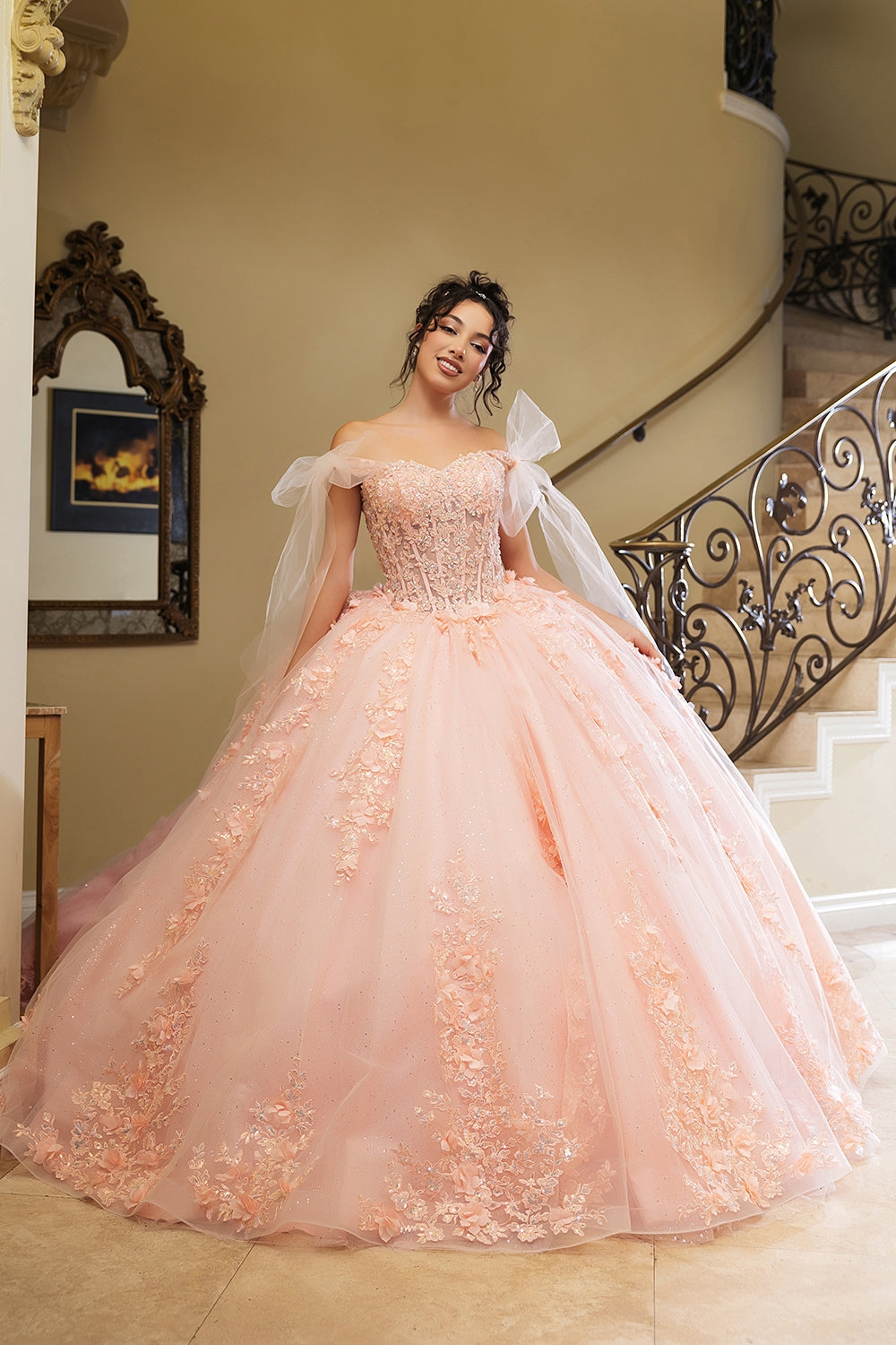 Vestido de XV Años Layla K LK280 - BLUSH