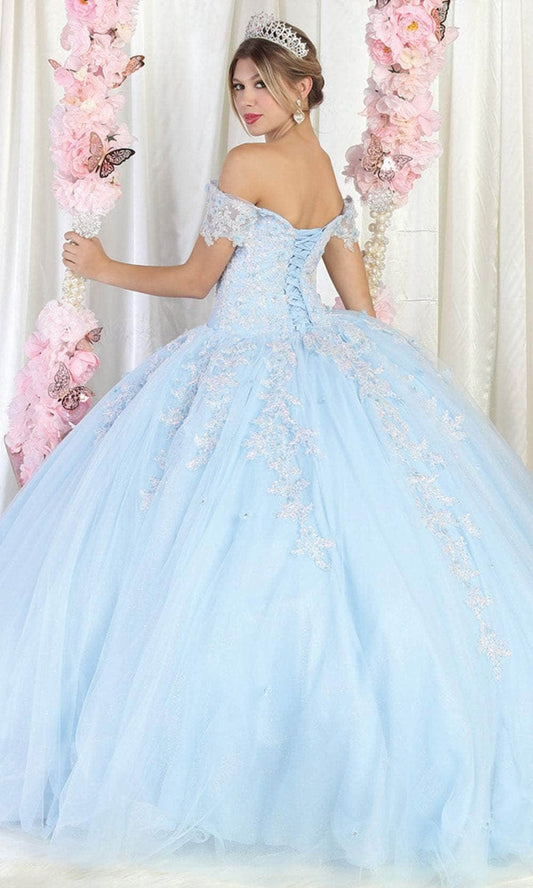 Vestido de XV Años Layla K LK187 - BABY BLUE