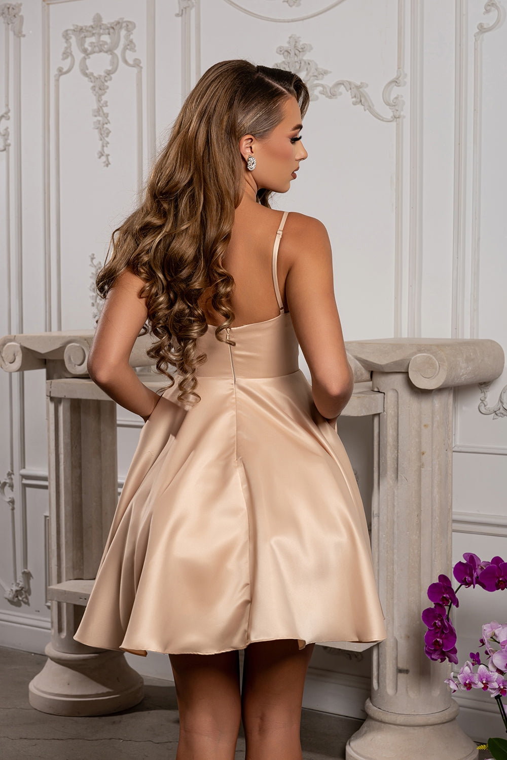 Vestido Corto de Cóctel May Queen MQ1654