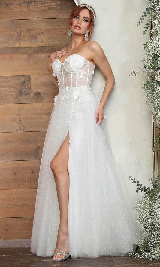Vestido de Prom May Queen MQ2059 - IVORY