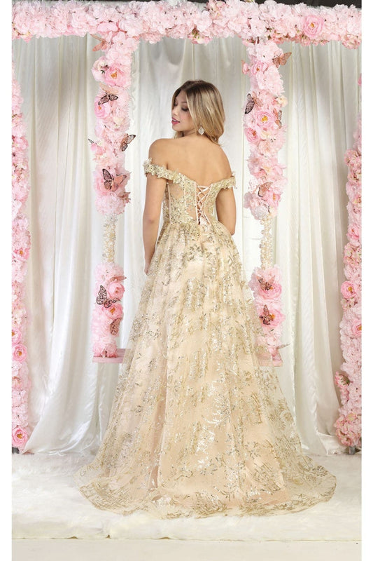 Vestido de Prom May Queen MQ1975
