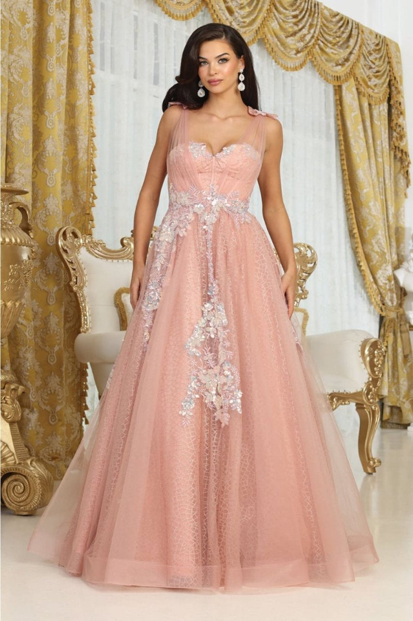 Vestido de Prom Royal Queen RQ8080 - ROSE GOLD