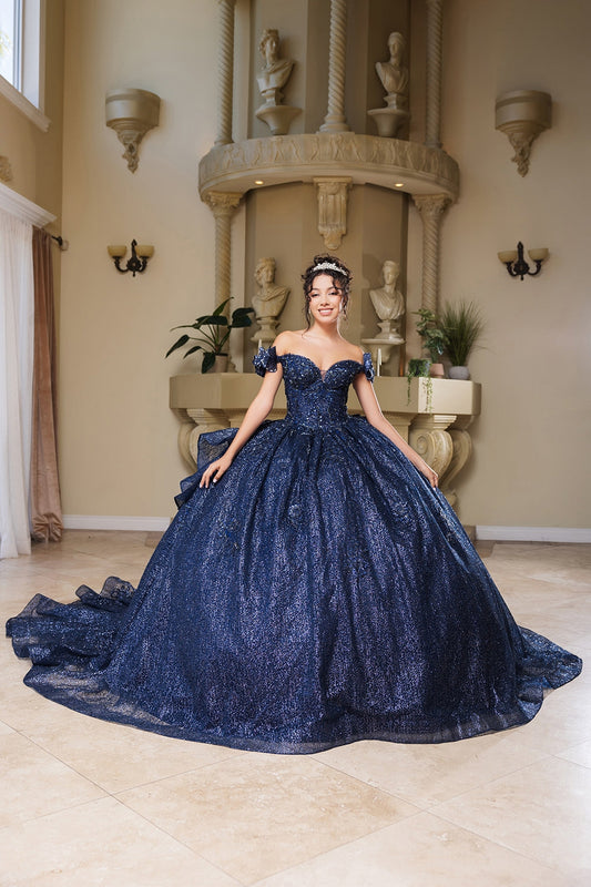 Vestido de XV Años Layla K LK265 - NAVY