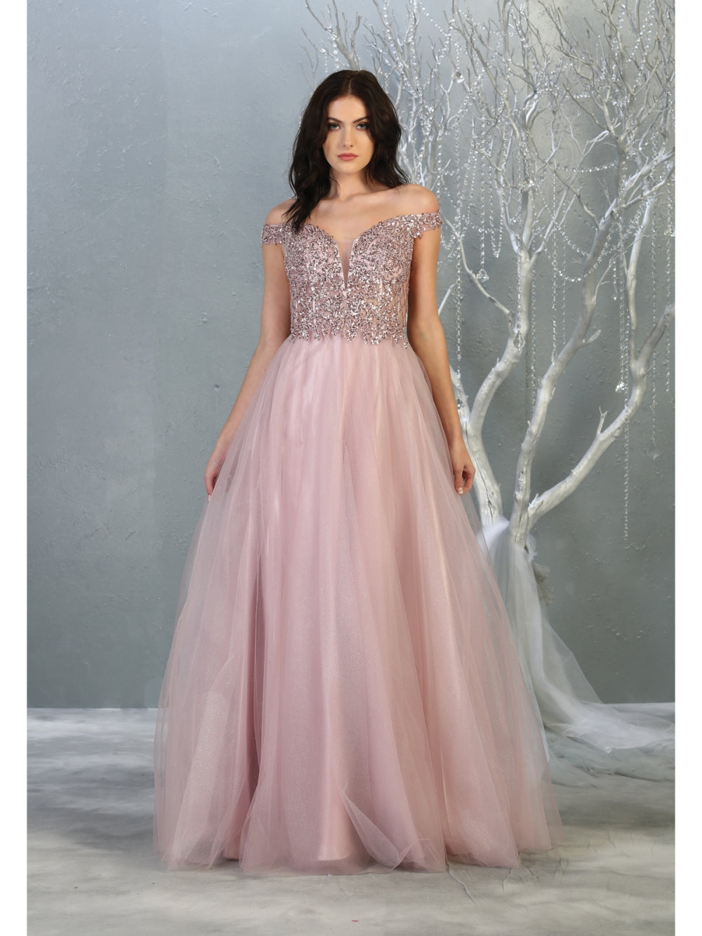 Vestido de Prom Royal Queen RQ7864 - ROSE GOLD