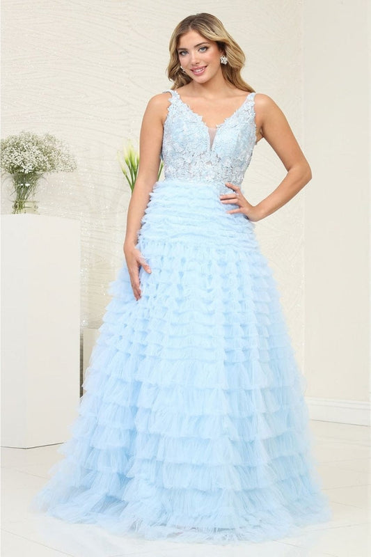 Vestido de Prom Royal Queen RQ8123 - BABY BLUE