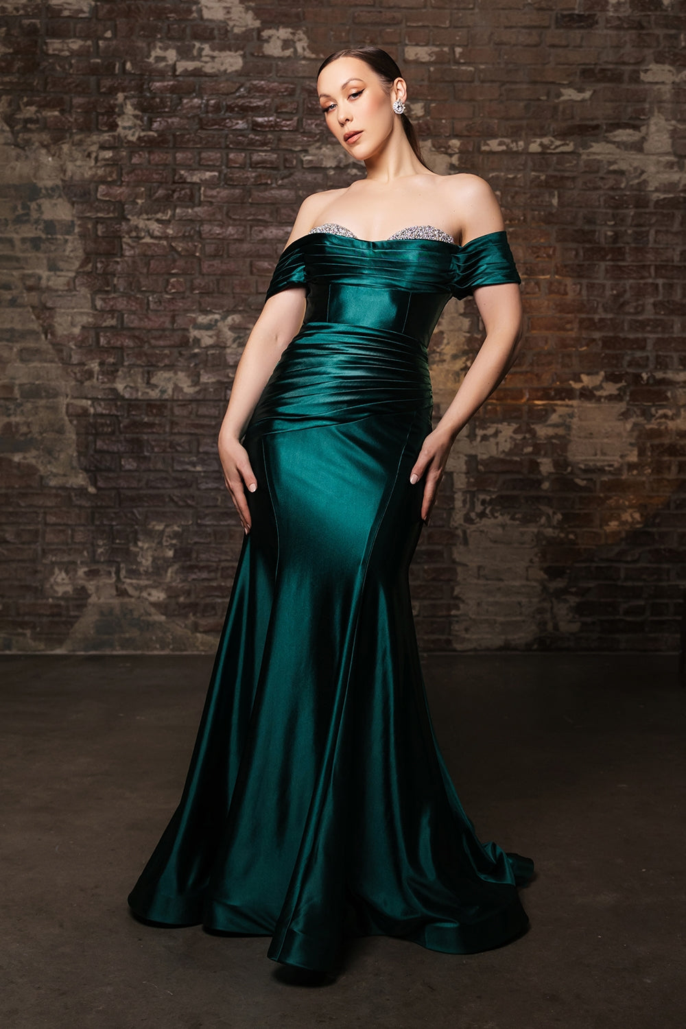 Vestido de Prom Royal Queen RQ8189 - HUNTER GREEN