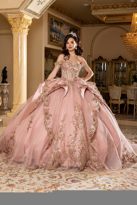 Vestido de XV Años Layla K LK309 - ROSE GOLD