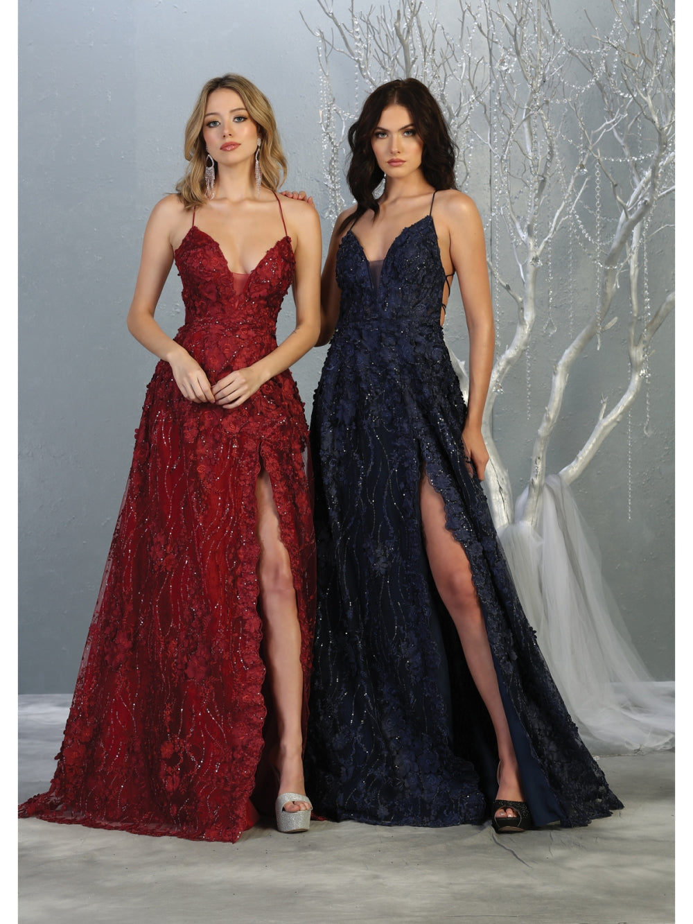 Vestido de Prom Royal Queen RQ7738 - NAVY