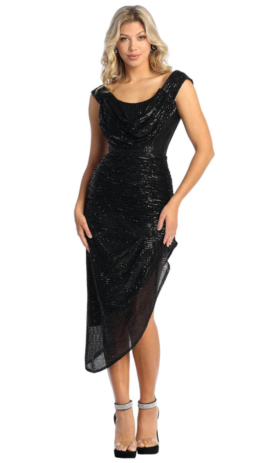 Vestido de Prom May Queen MQ1914 - BLACK