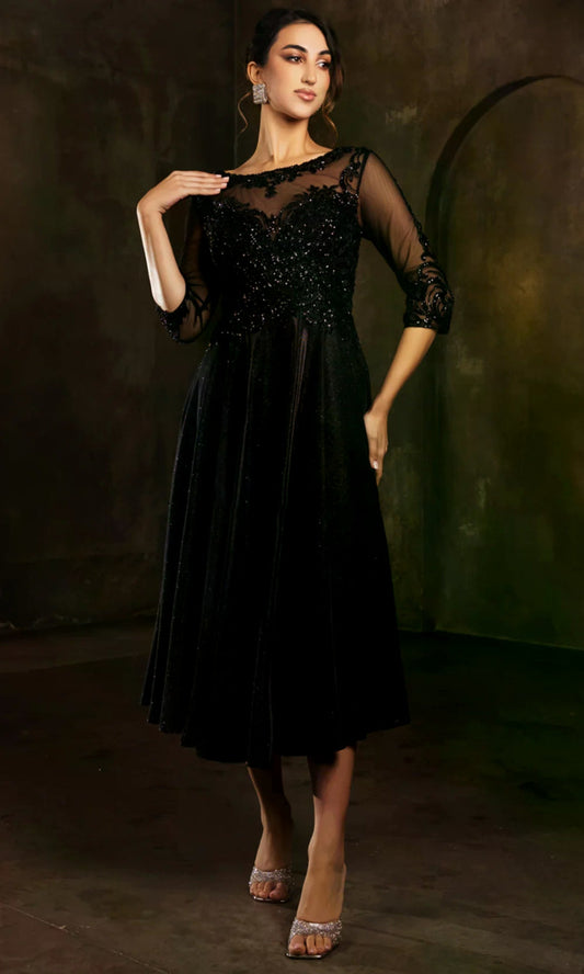Vestido para Mamá de la Novia May Queen MQ2124 - BLACK