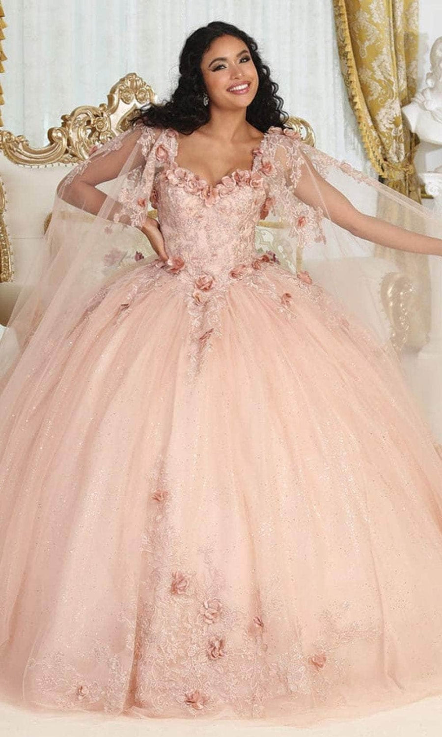 Vestido de XV Años Layla K LK214 - ROSE GOLD